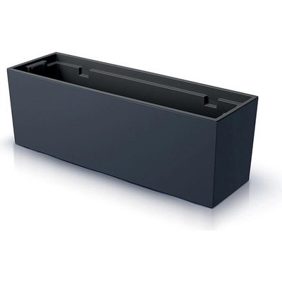Prosperplast DUC800-S433 Samozavlažovací truhlík s vložkou - URBI CASE antracit 77 cm