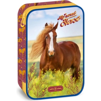 Ars Una Ученически несесер Ars Una My Sweet Horse, с един цип на две нива (51343583)