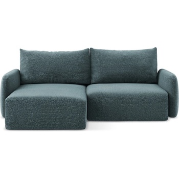 makamii Тюркоазен разтегателен ъглов диван с място за съхранение (ляв ъгъл) Kalena - Makamii (KALENA_LCF_38_P1_C7)