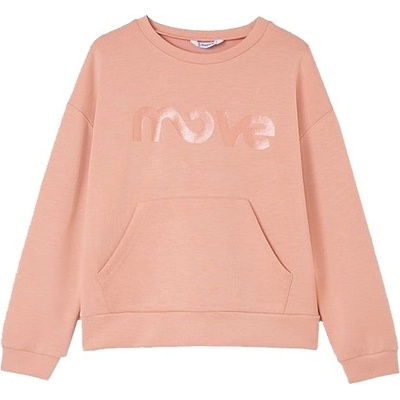 Mayoral Moda Infantil S:A.U. dívčí mikina Move růžová