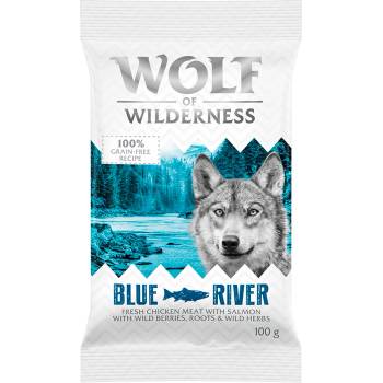 Wolf of Wilderness 100г Adult Blue River Wolf of Wilderness храна за кучета със сьомга