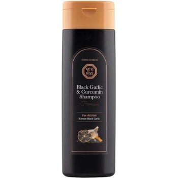 Doori Black Garlic & Curcumin Премиум анти-ейдж шампоан против косопад, 200 ml