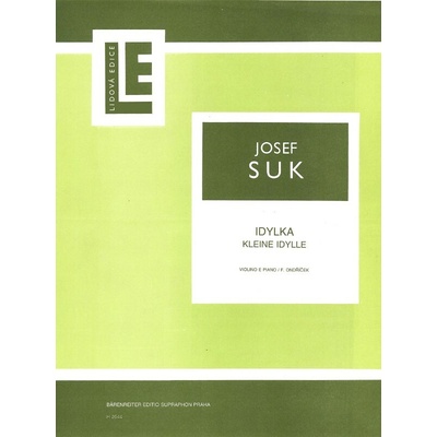 Idylka op. 7. IV. č. 2 pre husle a klavír od Jozefa Suka č.