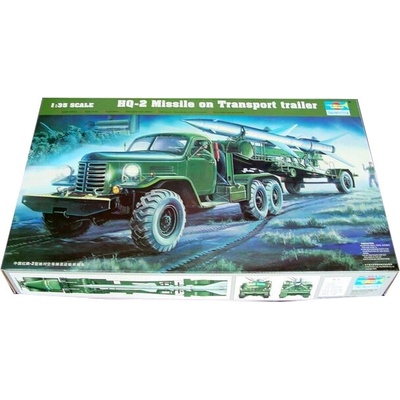 Trumpeter HQ-2 Missile on Transport trailer 1:35