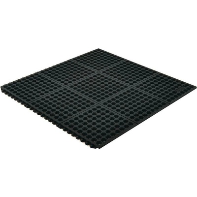 Notrax 550 Cushion Ease Modulární gumová protiúnavová rohož s drenážním systémem 91 x 91 cm