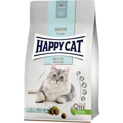 Happy Cat Sensitive Кожа & Косъм 1, 3 кг