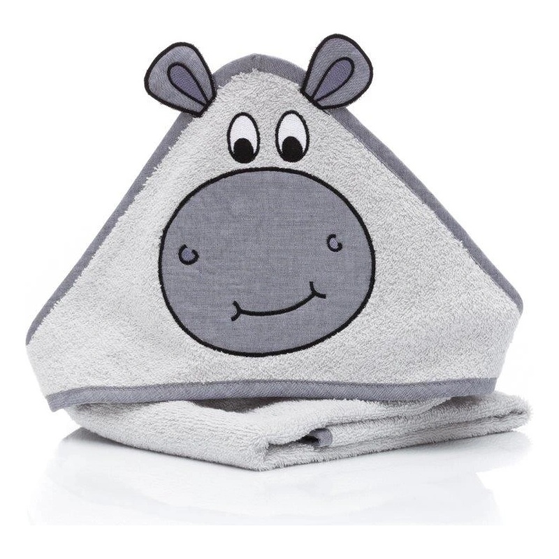Fillikid Osuška s kapucí hippo 75x75cm