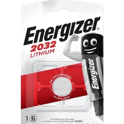 Energizer Бутонна батерия литиева ENERGIZER CR2032. 3V, 1pk блистер (ENERG-BL-CR2032)