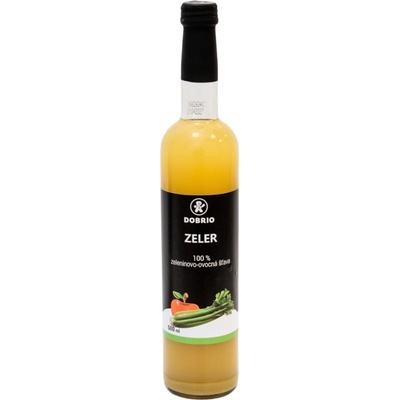 Dobrio Zeler s jablkom 100% zeleninovo-ovocná šťava 500 ml