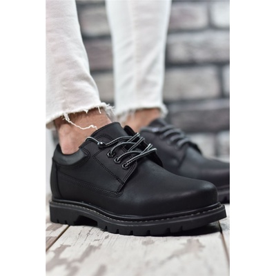 Riccon Мъжки обувки - Черни #358274 (358274_Черно)