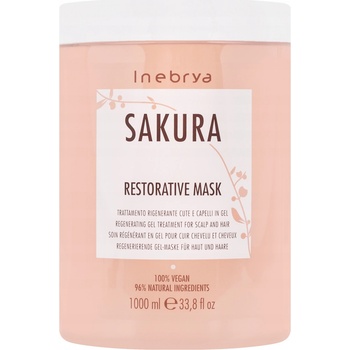 Inebrya Sakura Restorative Maska pro regeneraci vlasů 1000 ml