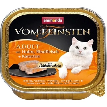 Animonda von feinsten 2 in 1 chicken, beef and carrots - с пиле, телешко и моркови 100 гр