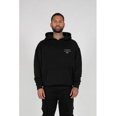Urban Classics Суичър HIGHER THAN HEAVEN V. 2 Ultra Heavy Hoody black XXLUB-MJG11591-00007 - Бял, размер M