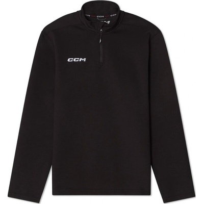 CCM Team Locker Room 1/4 Zip YTH černá