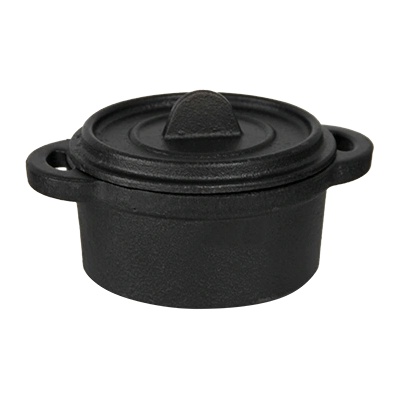 HORECANO HORECANO-Мини касерола чугун за сервиране КРЪГ Ø10хh5cm (HC-93879) (0193879)