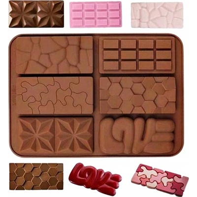 Eurobatt Forma na čokoládu 15x20 cm