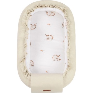  Бебешко гнездо Cotton Unicorn Beige 80X45 Sensillo