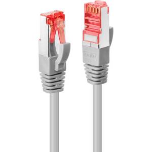 Lindy Пач кабел LINDY 47700, S/FTP, Cat. 6, 0.3m, сив (47700)