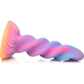 Image 1 of Creature Cocks Moon Rider Glow-in-the-Dark Unicorn Dildo