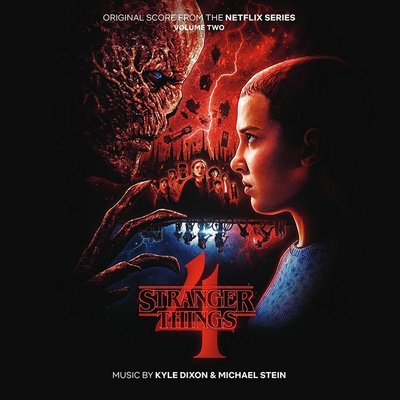 Kyle Dixon & Michael Stein Stranger Things 4 Original Soundtrack - Červený a průhledn LP