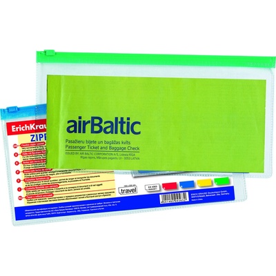 Obálka plastová ZIP Travel ErichKrause PVC Zip Pocket