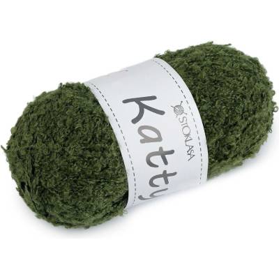 Pletací příze nopková Katty 100 g Varianta: 7 zelená, Balení: 1 ks