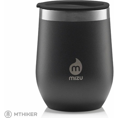 Mizu Wine Tumbler Ceramic pohár na víno 330 ml čierna