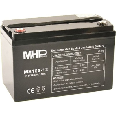 MHPower MS100-12 12V 100Ah – Zboží Živě