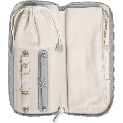 Stackers Пътна кутия за бижута с място за пръстени Stackers каменносива (74626)