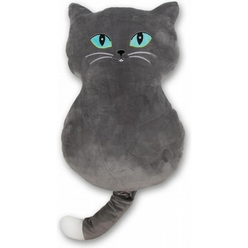 Svitap vankúš mikrospandex Kočka šedá 50x30