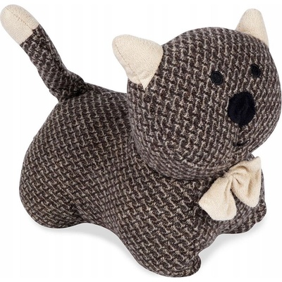 Volně stojící dveřní zarážka Home Styling Collection 14 cm hnědá