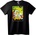 NOONEBRAND Тениска Хелоуин Извънземен - 2XL, Black