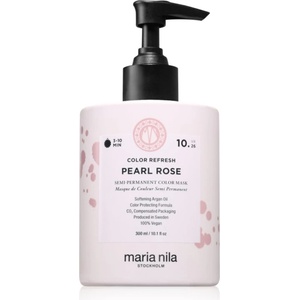 Maria Nila Colour Refresh нежна подхранваща маска без перманентни цветови пигменти цвят Pearl Rose 10.26 300ml