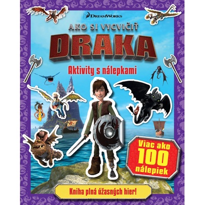 Ako si vycvičiť draka - Aktivity s nálepkami SK