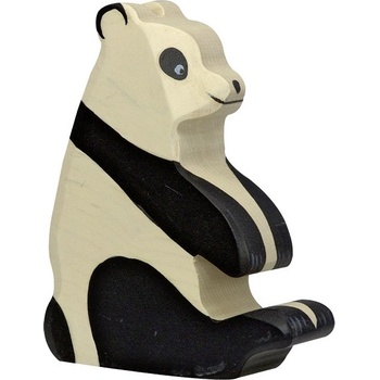 Holztiger Panda medvídek sedící
