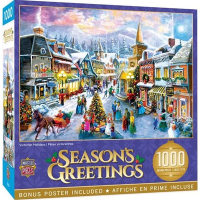 Masterpieces - Puzzle Victorian Holidays - 1 000 piese