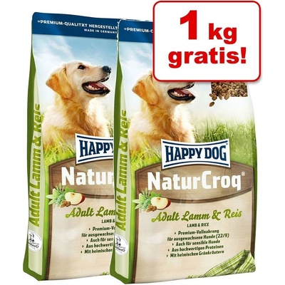 Happy Dog NaturCroq Original Rind & Dinkel 1 kg
