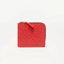 Comme des Garçons Embossed Roots Wallet Red