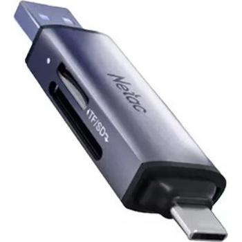 Netac Четец за карти Netac - NT09WK13-30GR W13, сив (NT09WK13-30GR)