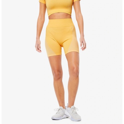 Domyos dámské fitness kraťasy s vysokým pasem bezešvé