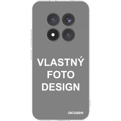Picasee silikónový prehľadný obal pre Xiaomi Redmi Note 15 Pro+ - Vlastný design/motiv