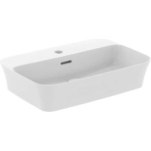 Ideal Standard Мивка за плот Ideal Standard Atelier Ipalyss, матово бяла, с отвор за смесител, 55 см (E2077V1)