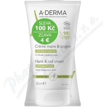 A-Derma Creme Mains regenerační krém na ruce 2 x 50 ml