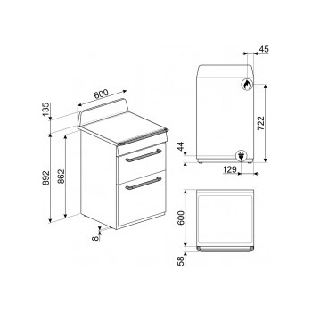 Smeg TR62P