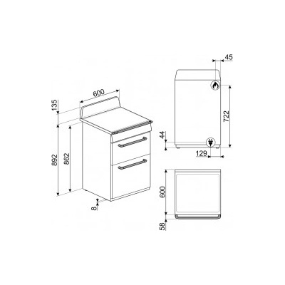 Smeg TR62P