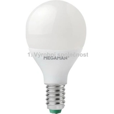Megaman LED žárovka E14 LG2605.5/WW/E14 P45 5,5W 40W teplá bílá 2800K
