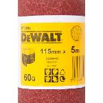 DEWALT Шкурка DeWALT на ролка 5 м x 115 мм, P60 DT3580 (DT3580)