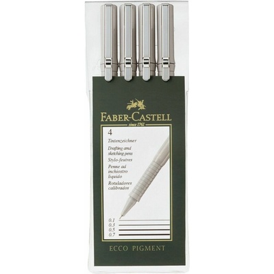 Faber-Castell 166004 Ecco Pigment 4 ks