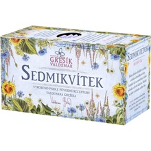 Grešík Sedmikvítek bylinný čaj 20 x 1 g