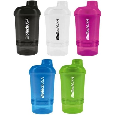 BioTech USA Šejkr NANO 300 ml + 150 ml, kouřová